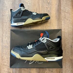 Nike Air Jordan 4 IV Retro Motorsports Alternate 2017 Black Blue